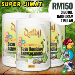 Pakej Super Jimat (3 Botol Susu Qalby)